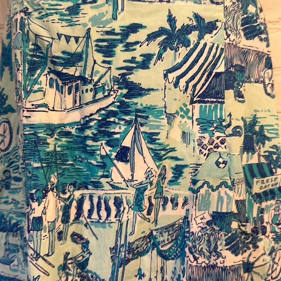 Lilly Pulitzer beachside themed sundress - Picture 5 of 11